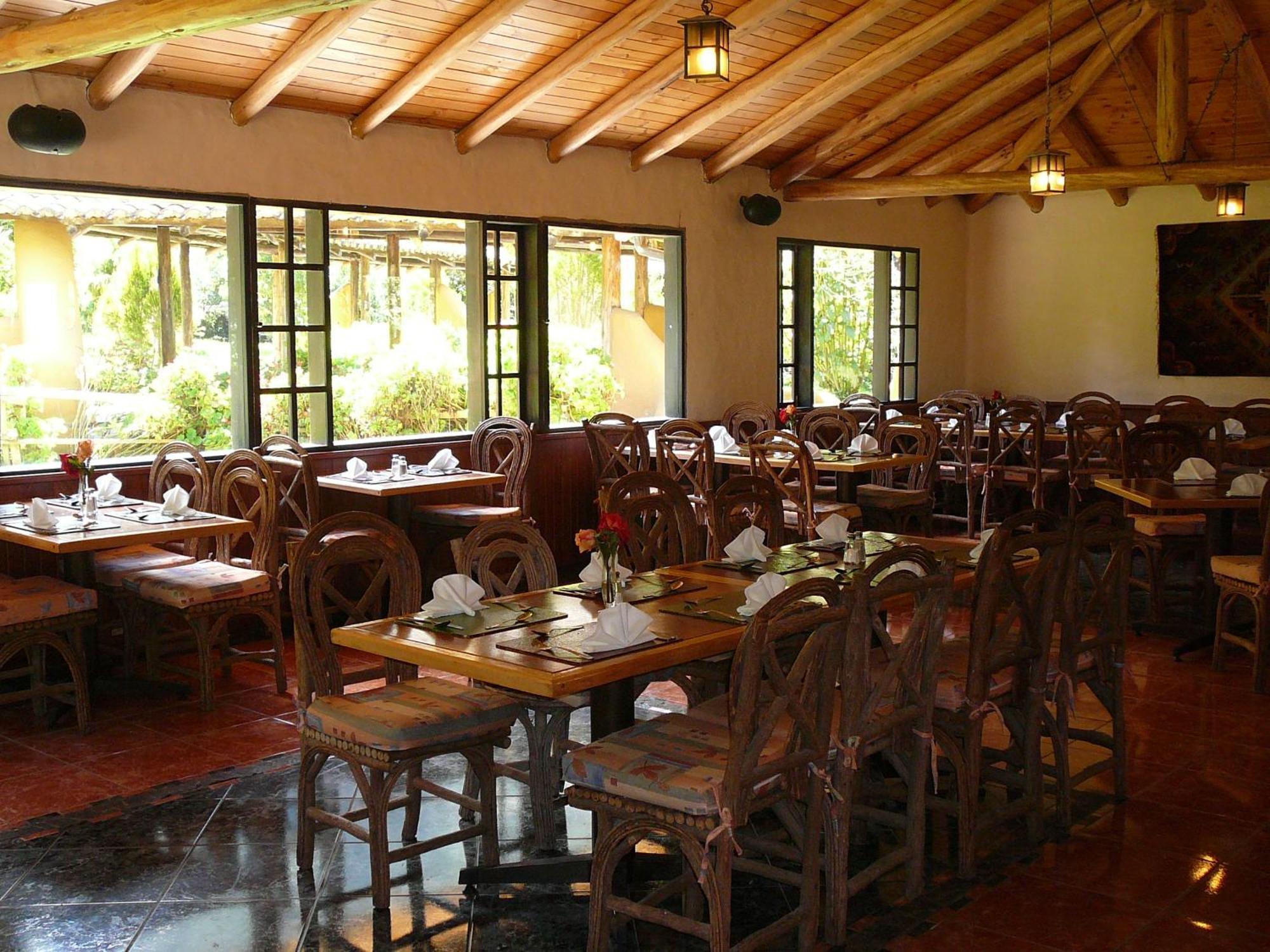 Termas De Papallacta Exterior photo Restaurant at the Hotel Finca San José